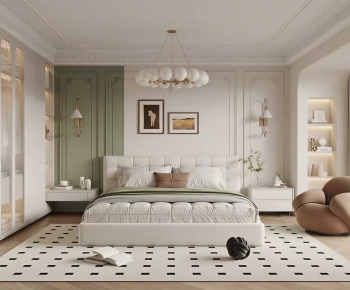 French Style Bedroom-ID:480577956