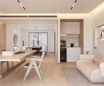 Modern A Living Room-ID:526957045