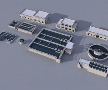 Modern Industrial Building-ID:848927974