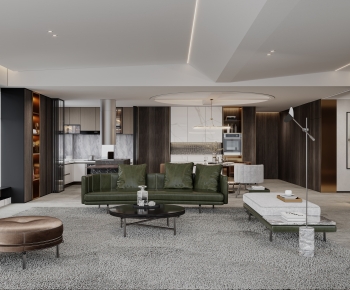 Modern A Living Room-ID:408821111
