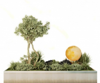Modern Plant Landscaping-ID:488307005