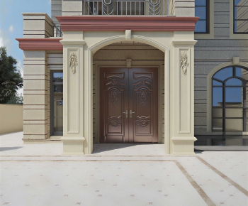 European Style Facade Element-ID:586066017