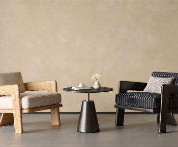 Modern Single Sofa-ID:739873899