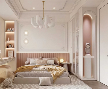 American Style Bedroom-ID:431387906