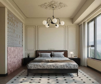 French Style Bedroom-ID:392368085