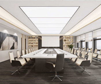 Modern Meeting Room-ID:683341045
