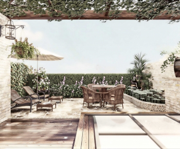 Modern Courtyard/landscape-ID:410938024
