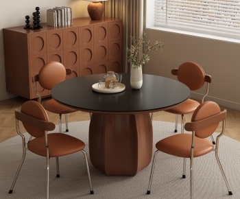 Modern Dining Table And Chairs-ID:597399958
