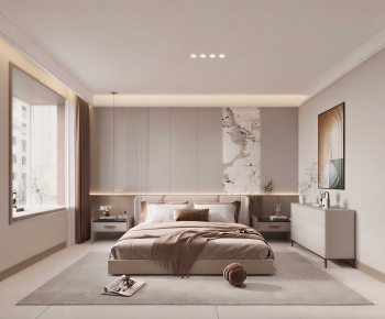 New Chinese Style Bedroom-ID:603744031