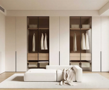 Modern Clothes Storage Area-ID:504143954