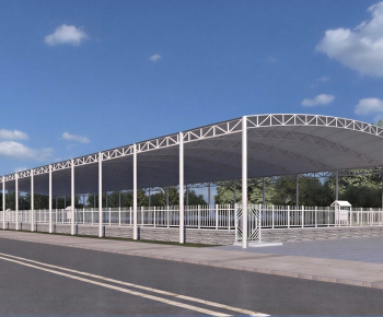 Modern Sunshade/Canopy/Tensioning Film-ID:346633911