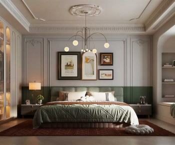 French Style Bedroom-ID:391511924