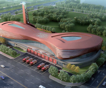 Modern Building Appearance-ID:804724935