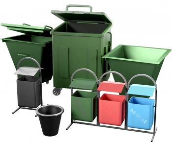Modern Trash Can-ID:389674908