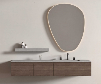 Modern Bathroom Cabinet Frame-ID:277563105