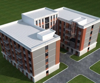 Modern School Building-ID:930346019