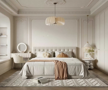 French Style Bedroom-ID:519860985