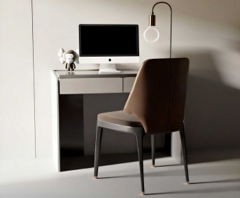 Modern Computer Desk And Chair-ID:640206105