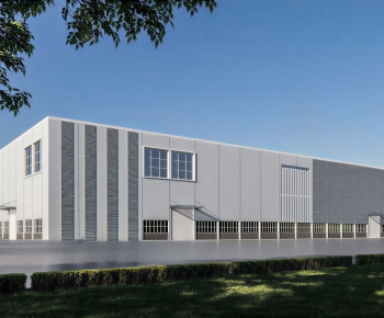 Modern Industrial Building-ID:400094036