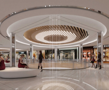Modern Shopping Mall-ID:722783093