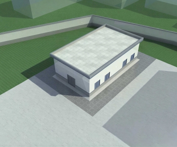 Modern Industrial Building-ID:441503053