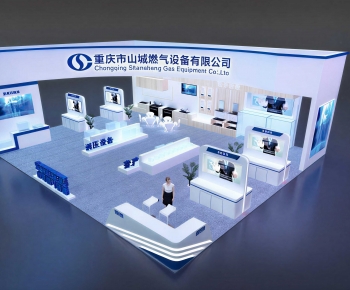 Modern Exhibition Hall-ID:852473977