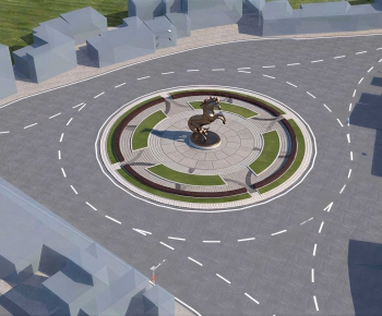 Modern Park Landscape-ID:398091085