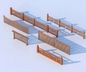 New Chinese Style Guardrail-ID:317312002
