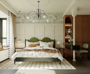 French Style Bedroom-ID:745968102