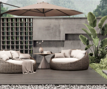 Modern Courtyard/landscape-ID:107383014