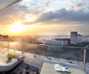 Modern Appearance Of Commercial Building-ID:120640991