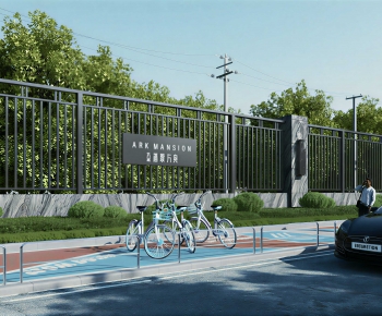 Modern Fence-ID:313383103