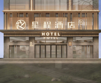 Modern Facade Element-ID:307754997