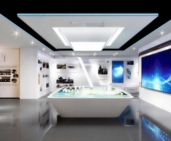 Modern Exhibition Hall-ID:620315077