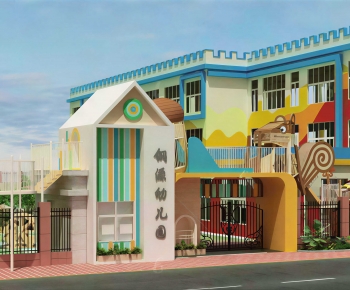 Modern Facade Element-ID:184748893