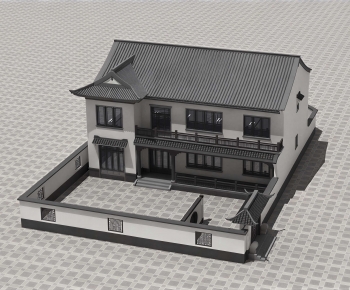 New Chinese Style Detached Villa-ID:907852891