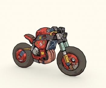 Modern Motorcycle-ID:441966068