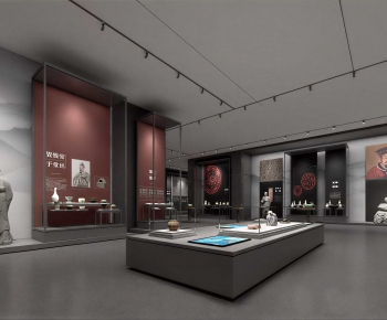 Modern Exhibition Hall-ID:654400117
