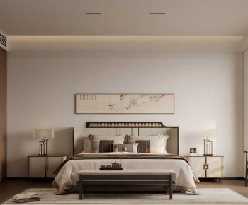 New Chinese Style Bedroom-ID:661272053