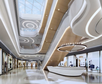 Modern Shopping Mall-ID:548118112