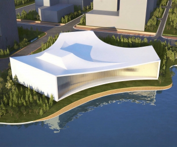 Modern Architecture Of Artistic Style-ID:988934992