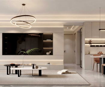 Modern A Living Room-ID:861084942