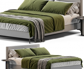 Modern Double Bed-ID:289115919