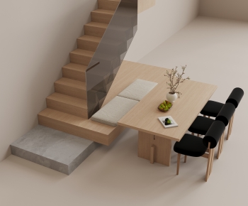 Modern Office Desk And Chair-ID:800443893