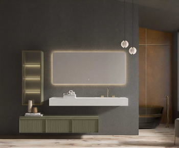 Modern Bathroom Cabinet-ID:474117049