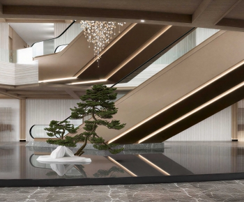 Modern Office Reception Desk-ID:464649218