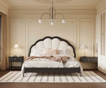 French Style Bedroom-ID:108449544