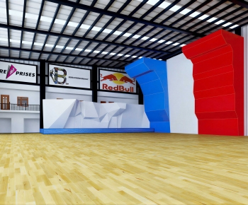 Modern Indoor Stadium-ID:392360936