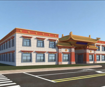 New Chinese Style Residential Building-ID:114424941