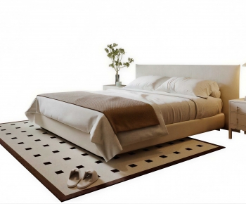Modern Double Bed-ID:265140551